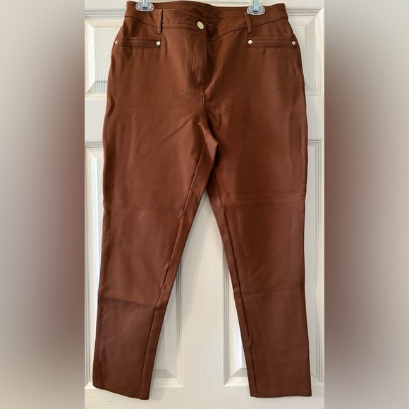 Two! Pair of Chico’s So Slimming Pants size 10 (1.5) - Picture 2 of 13